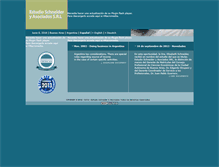 Tablet Screenshot of eschneider.com.ar